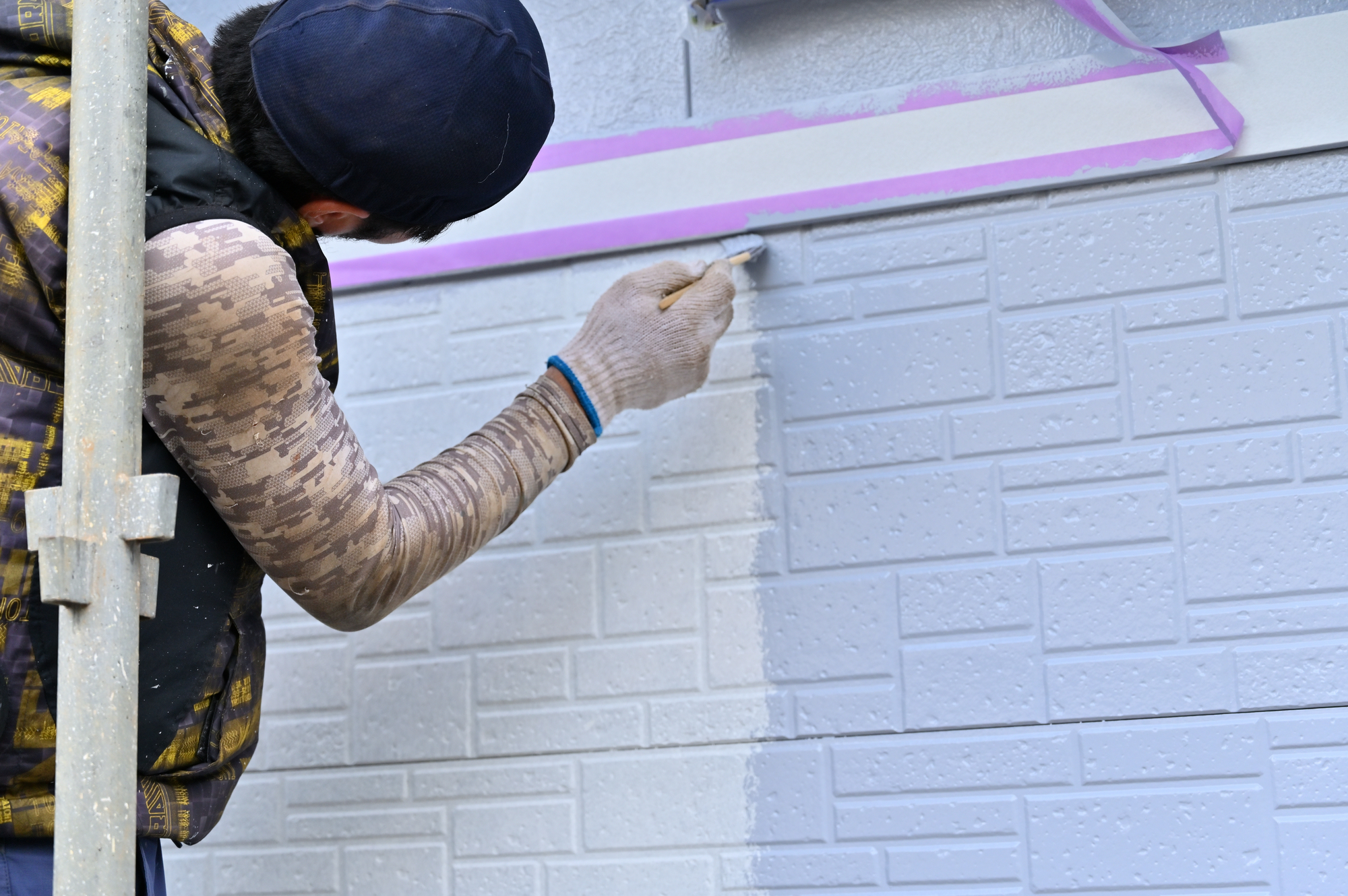 外壁塗装施工例