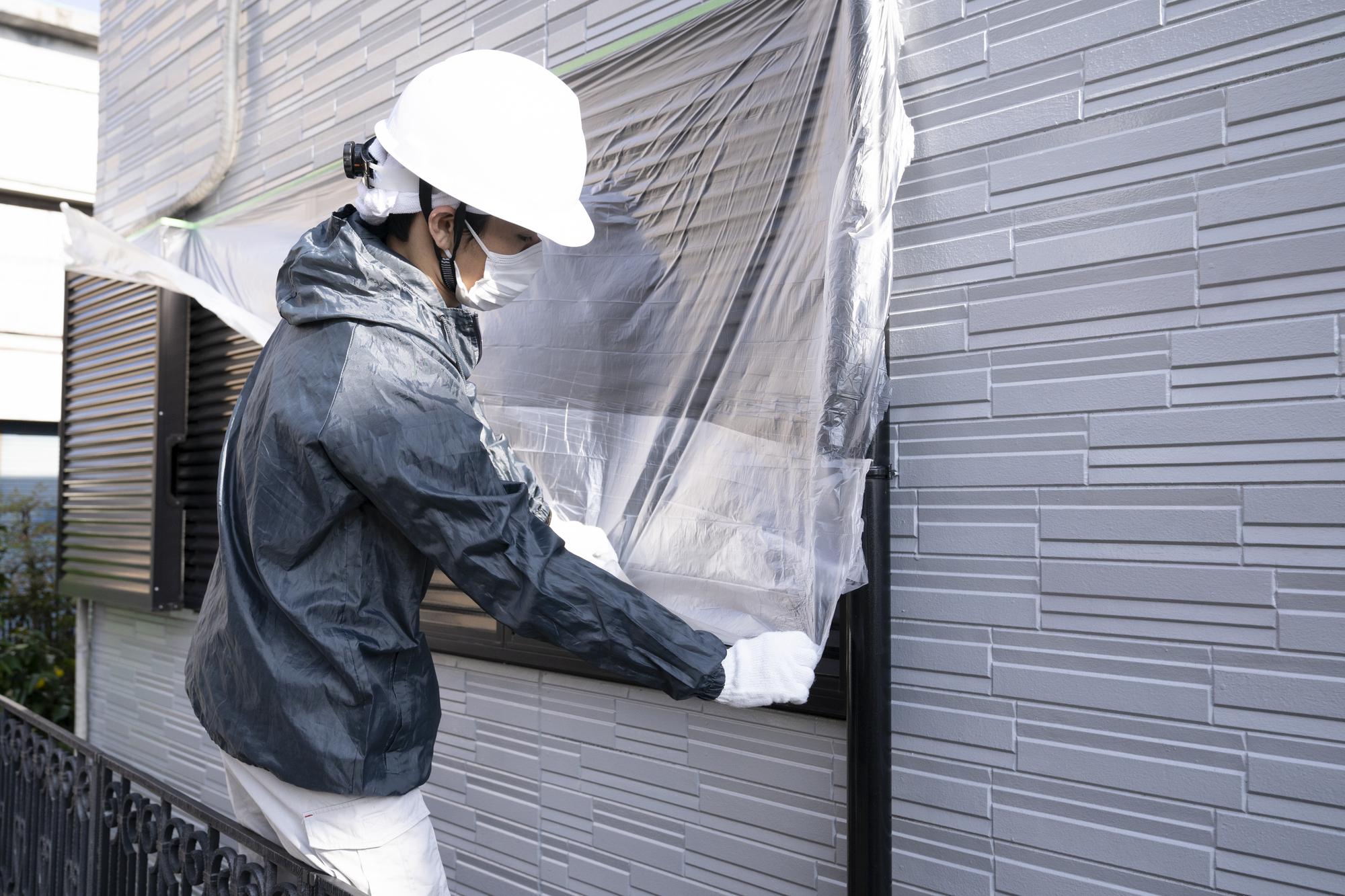 外壁塗装施工例